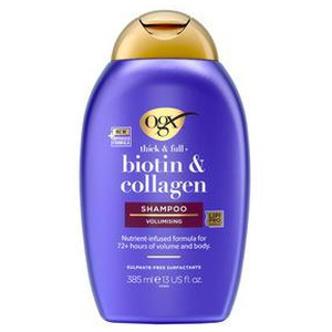 Ogx - Biotin Collagen Shampoo - 385 ml produktbillede