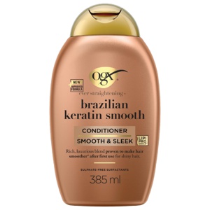 Ogx Brazilian Keratin Smooth Conditioner 385ml produktbilde