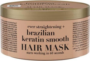Ogx Brazilian Keratin Smooth Mask 300 ml produktbilde