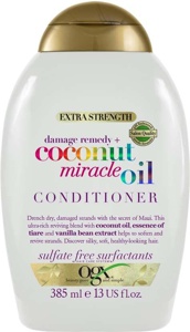 Ogx Damage Remedy Coconut Miracle Oil Conditioner 385 ml produktbilde