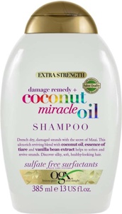 Ogx Damage Remedy Coconut Miracle Oil Shampoo 385 ml produktbilde