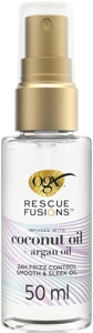 Ogx Rescue Fusions 24hr Frizz Control Smooth and Sleek Oil 50 ml produktbilde