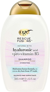 Ogx Rescue Fusions Hyaluronic Acid Shampoo 385 ml produktbilde
