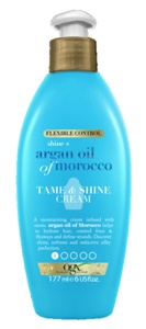 OGX Argan Oil Tame & Shine Cream 177 ml produktbillede