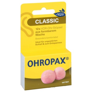 OHROPAX Classic Wachs Vor-Ohr Stöpsel Produktbild