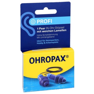 OHROPAX Profi Lamellenstöpsel In-Ohr Produktbild