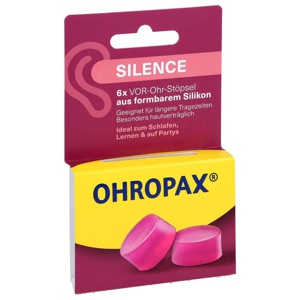 OHROPAX Silence Silikon Vor-Ohr Stöpsel Produktbild