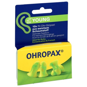 OHROPAX Young Schaumstoff In-Ohr Stöpsel Produktbild