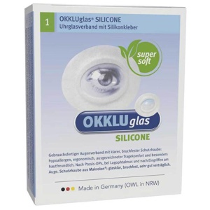 Okkluglas Silicone Uhrglasver.mit Silikon-Kleber, 1 St Verband Produktbild