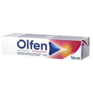 Olfen geel 23,2mg/g 50g toote pilt