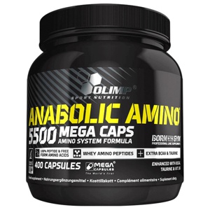 Olimp Nutrition - Anabolic Amino 5500, Mega Caps - 400 caps produktbillede