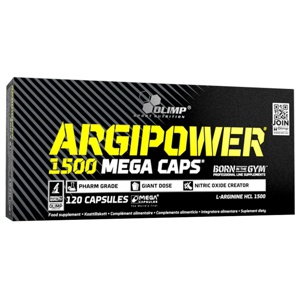 Olimp Nutrition - Argi Power 1500, Mega Caps - 120 caps produktbillede