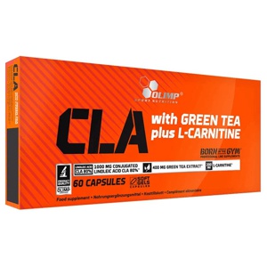Olimp Nutrition - CLA with Green Tea plus L-Carnitine - 60 caps produktbillede
