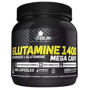 Olimp Nutrition - Glutamine Mega Caps - 300 caps produktbillede