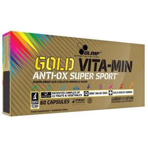 Olimp Nutrition - Gold VITA-MIN anti-OX super sport - 60 caps produktbillede