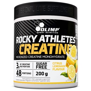 Olimp Nutrition - Rocky Athletes Creatine, Citrus Lemonade - 200g produktbillede