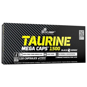 Olimp Nutrition - Taurine Mega Caps - 120 caps produktbillede