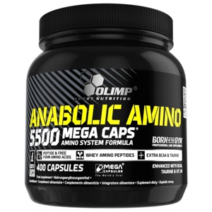 Olimp Sport Nutrition Anabolic Amino 5500 400 kaplslar produkt bild