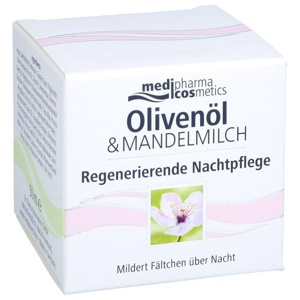 OLIVEN-MANDELMILCH regenerierende Nachtpflege Produktbild