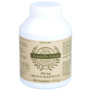 OLIVENBLATT-Extrakt 500 mg Mono-Kapseln Produktbild