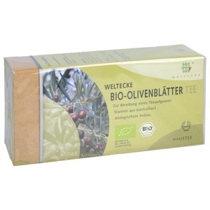 OLIVENBLÄTTER Tee Bio Filterbeutel Produktbild
