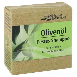 Olivenöl Festes Shampoo, 60 g Seife Produktbild