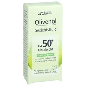 Olivenöl Gesichtsfluid LSF 50+ Ultraleicht 50 ml Creme Produktbild