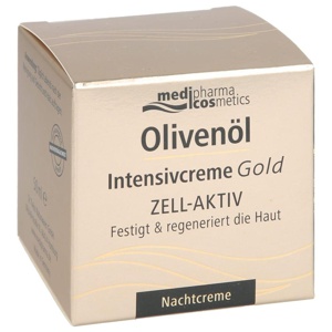 OLIVENÖL INTENSIVCREME Gold ZELL-AKTIV Nachtcreme Produktbild