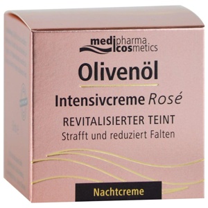 OLIVENÖL INTENSIVCREME Rose Nachtcreme Produktbild