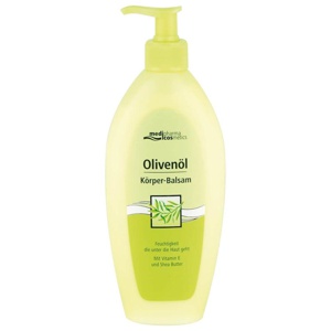 OLIVENÖL KÖRPERBALSAM im Spender Produktbild