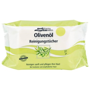Olivenöl Reinigungstücher Produktbild