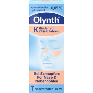 OLYNTH 0,05% für Kinder Nasentropfen Produktbild