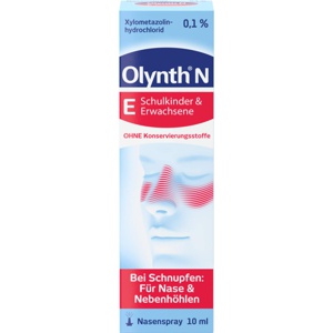 OLYNTH 0,1% N Schnupfen Dosierspray ohne Konserv. Produktbild