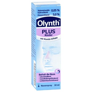 OLYNTH Plus 0,05%/5% für Kinder Nasenspray o.K. Produktbild