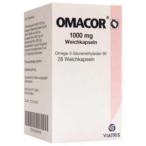 OMACOR 1.000 mg Weichkapseln Produktbild