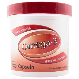 Omega 3 100% pflanzlich Gerimed Kapseln, 180 St Kapseln Produktbild