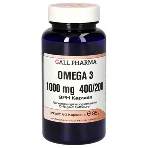 OMEGA-3 1000 mg 400/200 GPH Kapseln Produktbild