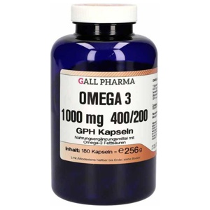 OMEGA-3 1000 mg 400/200 GPH Kapseln Produktbild