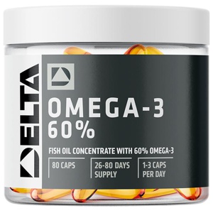 Omega-3 60% 80 kapslar produkt bild