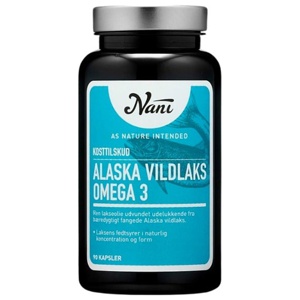 Nani Omega 3 alaska vildlaks • 90 kap. produktbillede