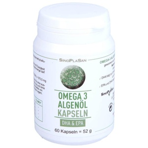 OMEGA-3 ALGENÖL DHA+EPA Kapseln Produktbild