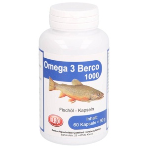 OMEGA-3 BERCO 1000 mg Kapseln Produktbild
