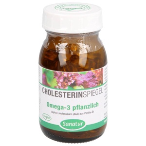 OMEGA-3 FETTSÄUREN 100% pflanzlich Kapseln Produktbild