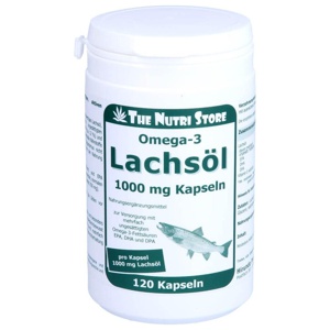 OMEGA-3 LACHSÖL 1000 mg Kapseln Produktbild
