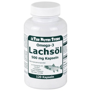 OMEGA-3 LACHSÖL 500 mg Kapseln Produktbild
