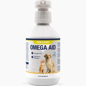 Omega Aid Fettsyretillskott 250ml produkt bild