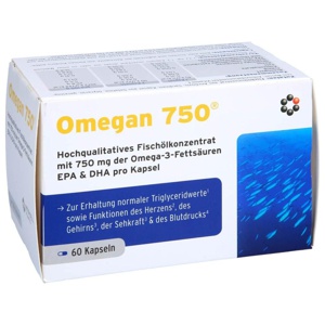 OMEGAN 750 Weichkapseln Produktbild