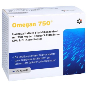 OMEGAN 750 Weichkapseln Produktbild