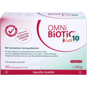 OMNi BiOTiC 10 Kids 20 St Pulver Produktbild