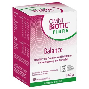 Omni Biotic Fibre Balance Pulver Sticks, 16X5 g Pulver Produktbild
